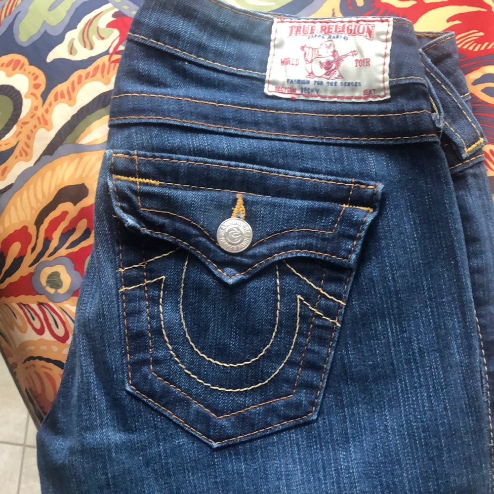 True Religion jeans, size 26, boot cut